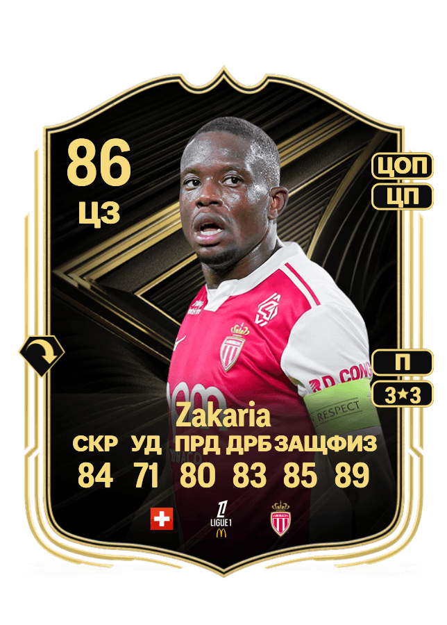 Denis Zakaria card
