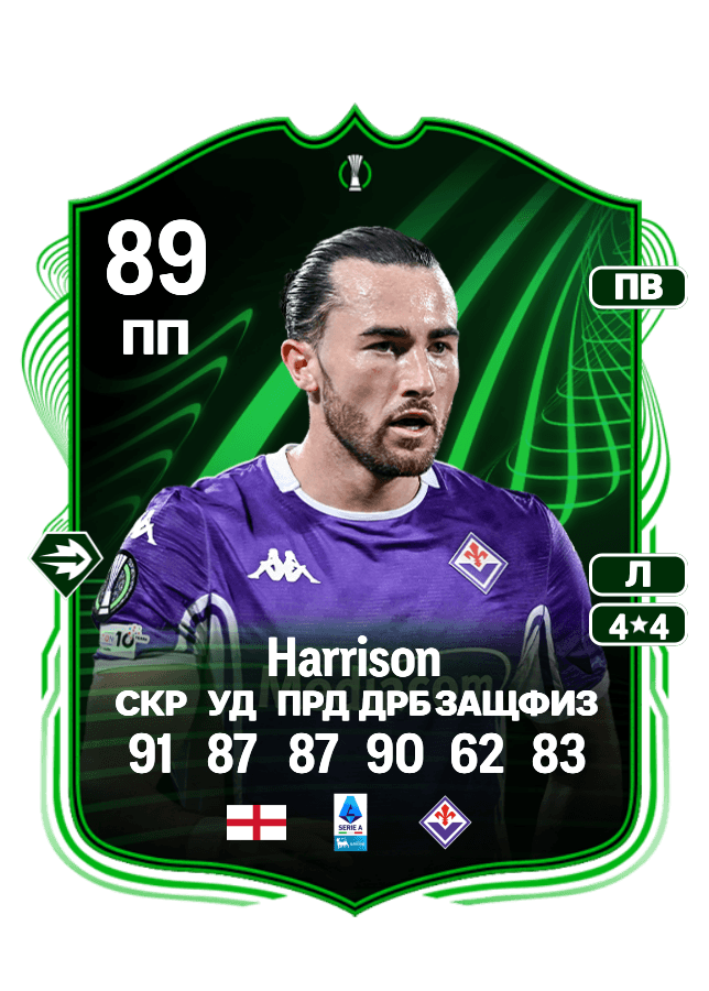 Jack Harrison card