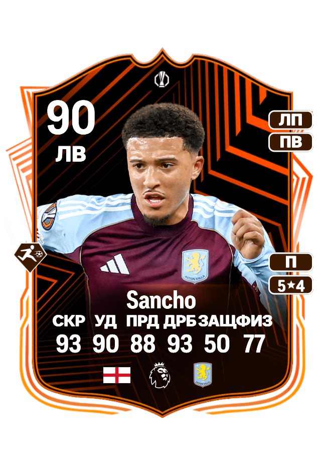 Jadon Sancho card