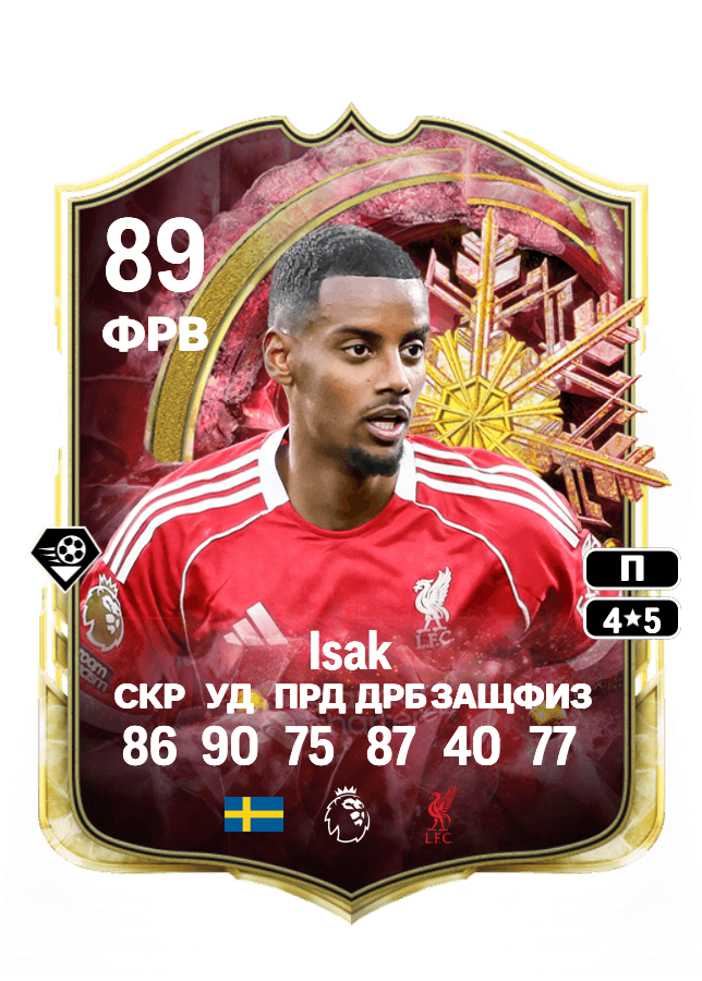 Alexander Isak card