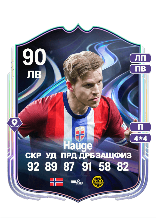 Jens Petter Hauge card