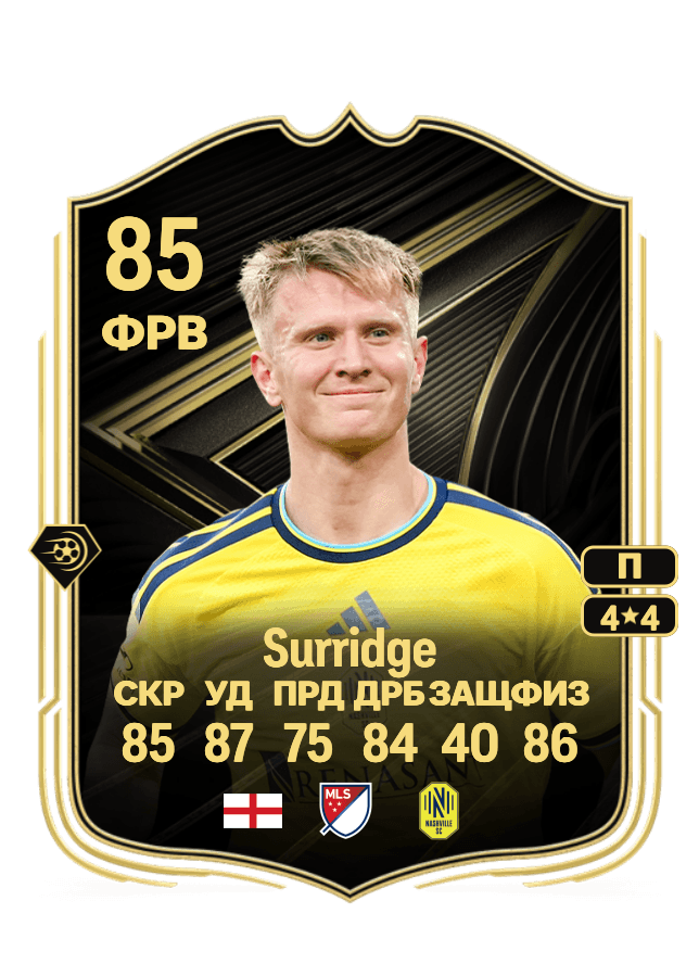 Sam Surridge card