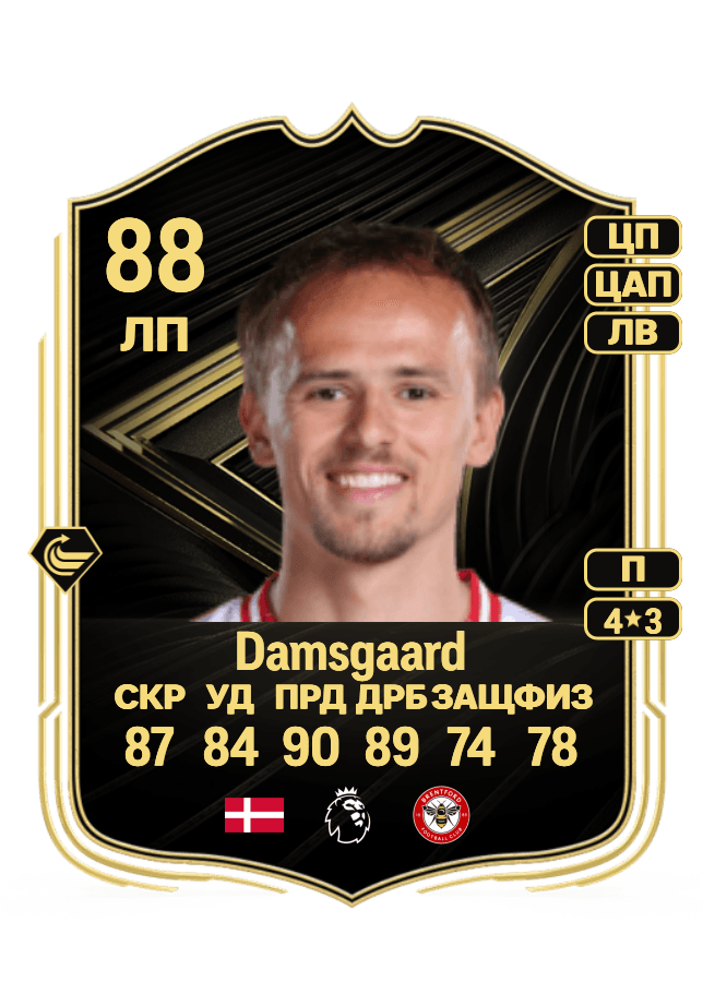 Mikkel Damsgaard card