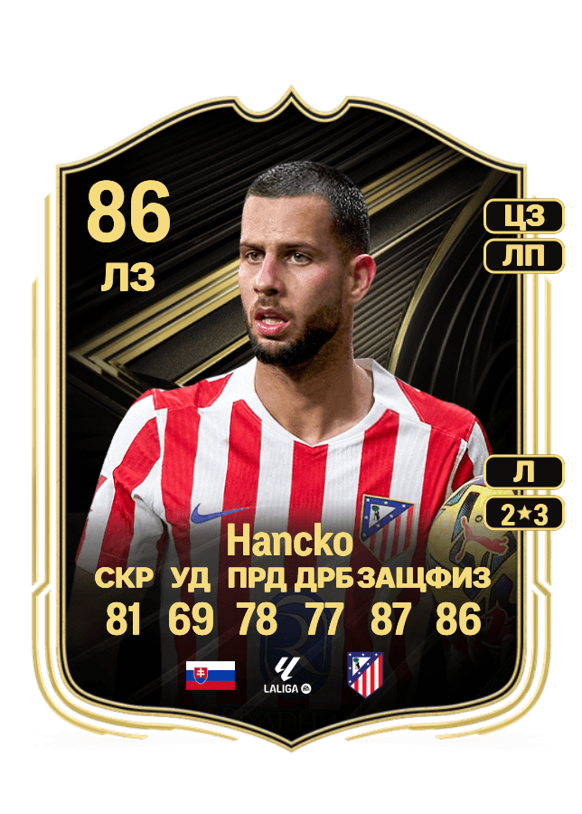 Dávid Hancko card