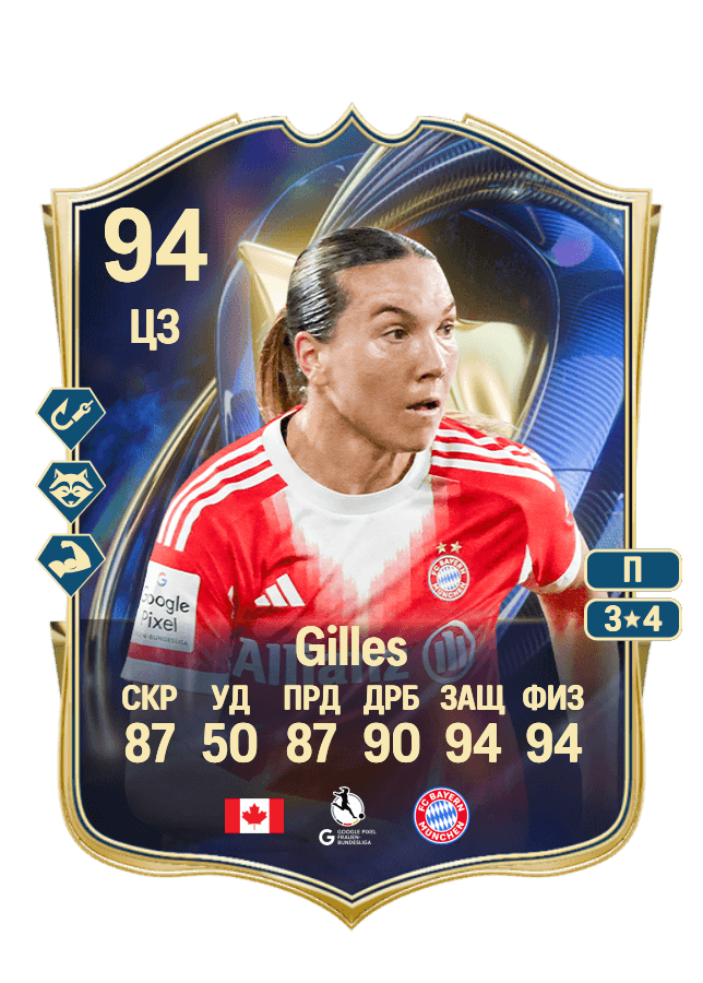 Vanessa Gilles card