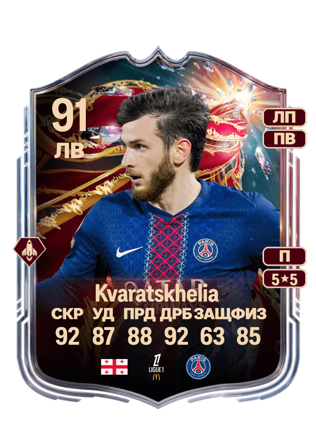 Khvicha Kvaratskhelia card