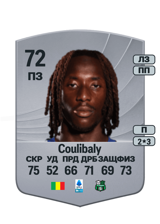 Woyo Coulibaly card