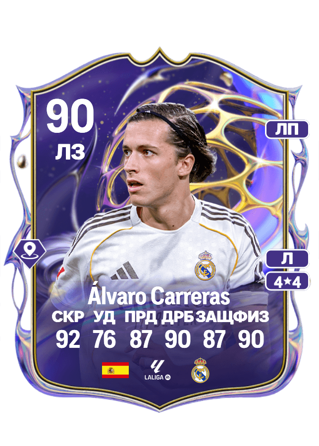 Álvaro Carreras card