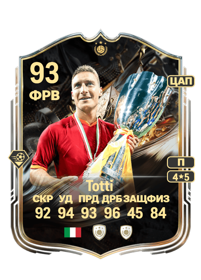 Francesco Totti card
