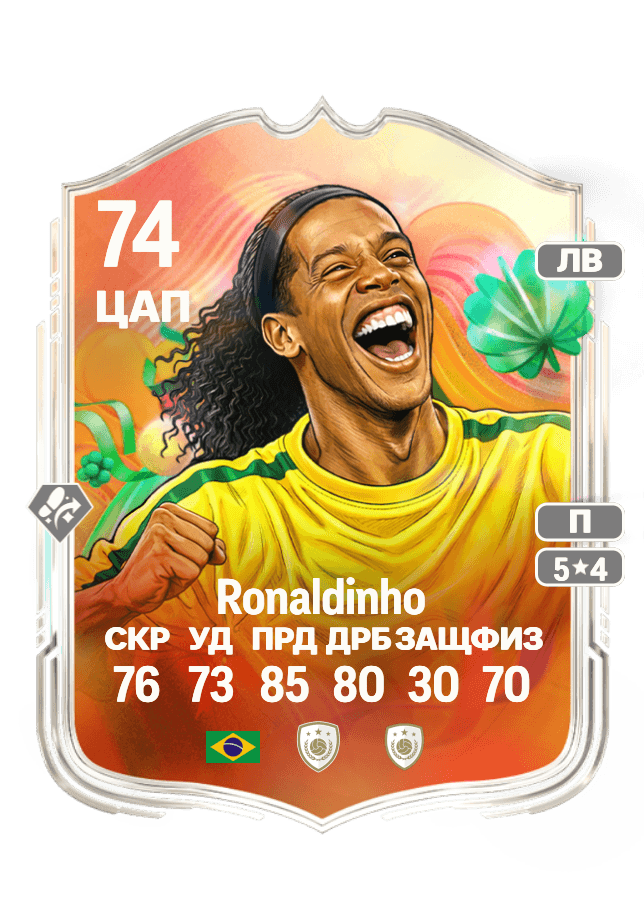 Ronaldinho card