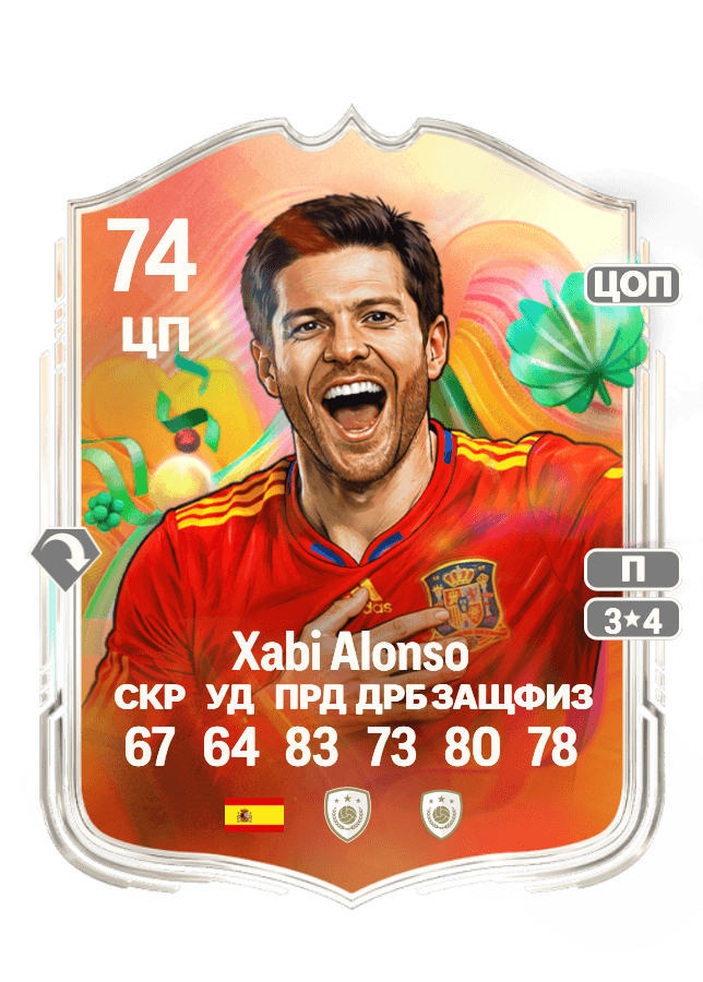 Xabi Alonso card