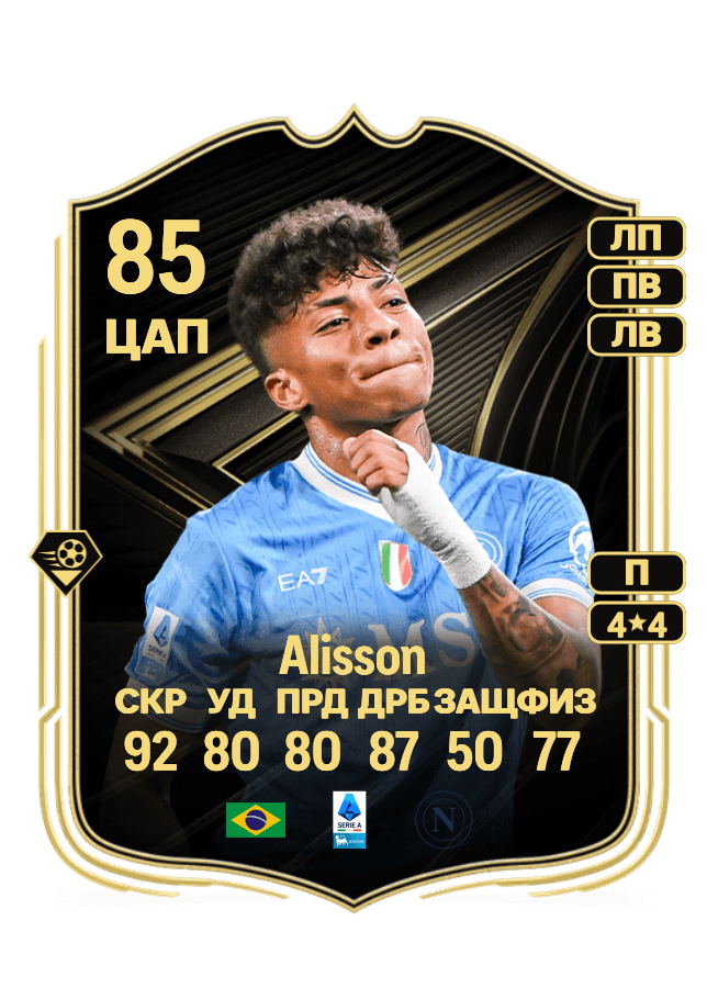 Alisson card