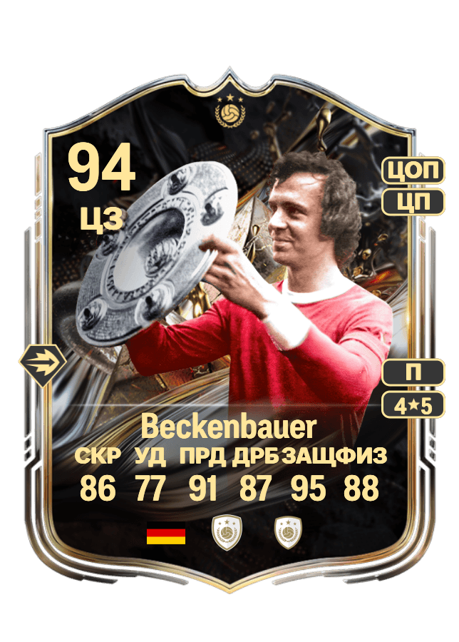 Franz Beckenbauer card