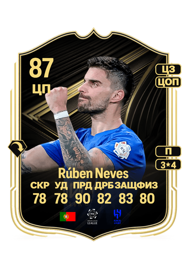 Rúben Neves card