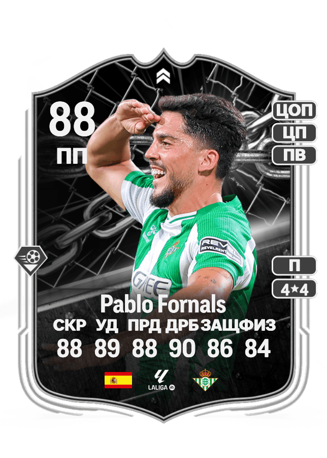 Pablo Fornals card