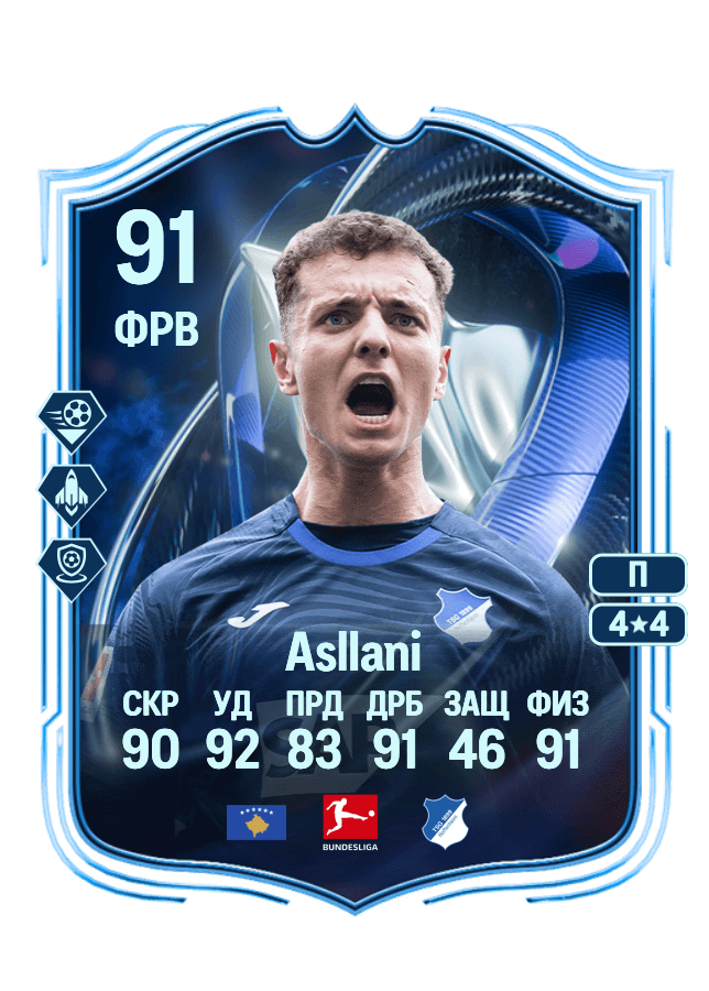Fisnik Asllani card