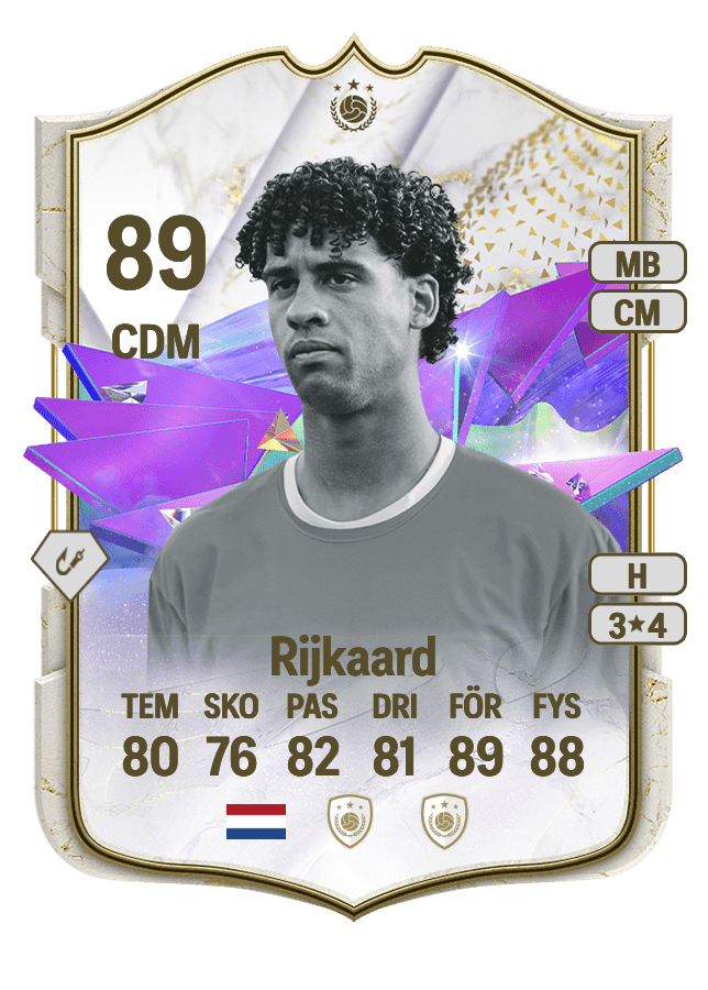 Frank Rijkaard card