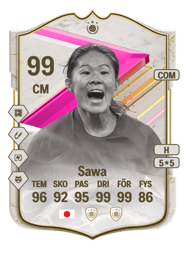 Homare Sawa card