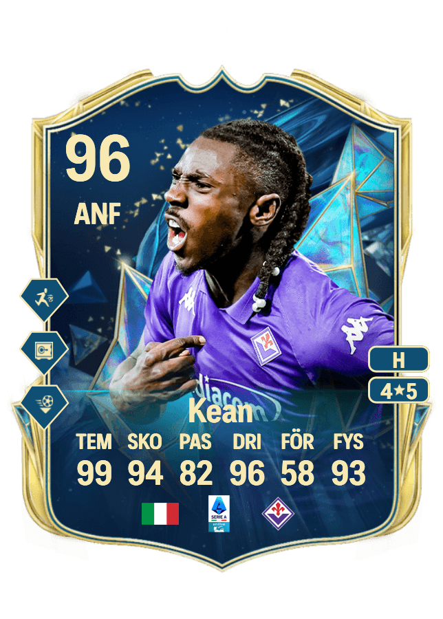 Moise Kean card