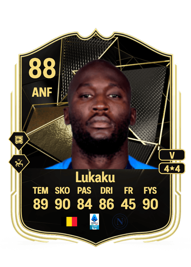 Romelu Lukaku card