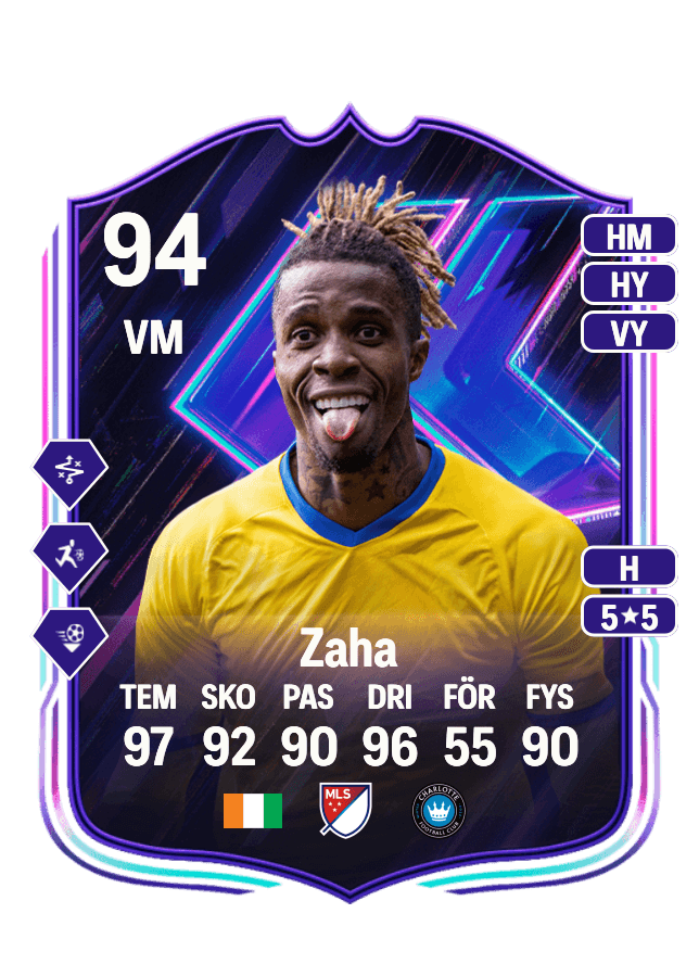 Wilfried Zaha card