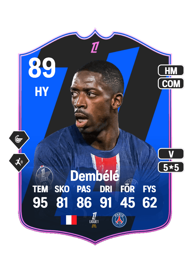 Ousmane Dembélé card