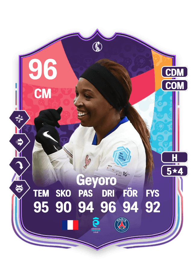 Grace Geyoro card