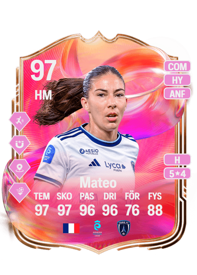 Clara Mateo card