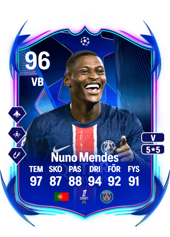 Nuno Mendes card