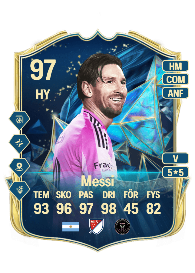 Lionel Messi card