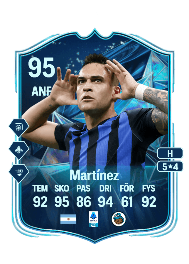 Lautaro Martínez card