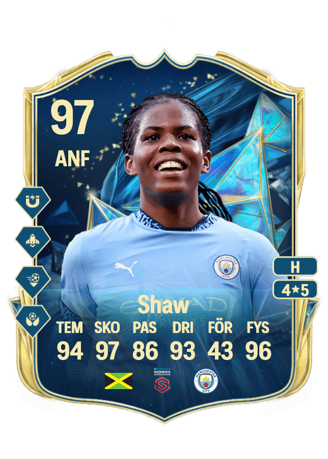 Khadija Shaw card