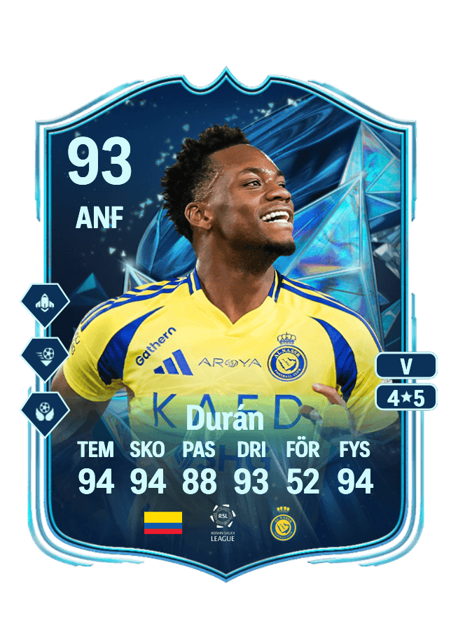 Jhon Durán card