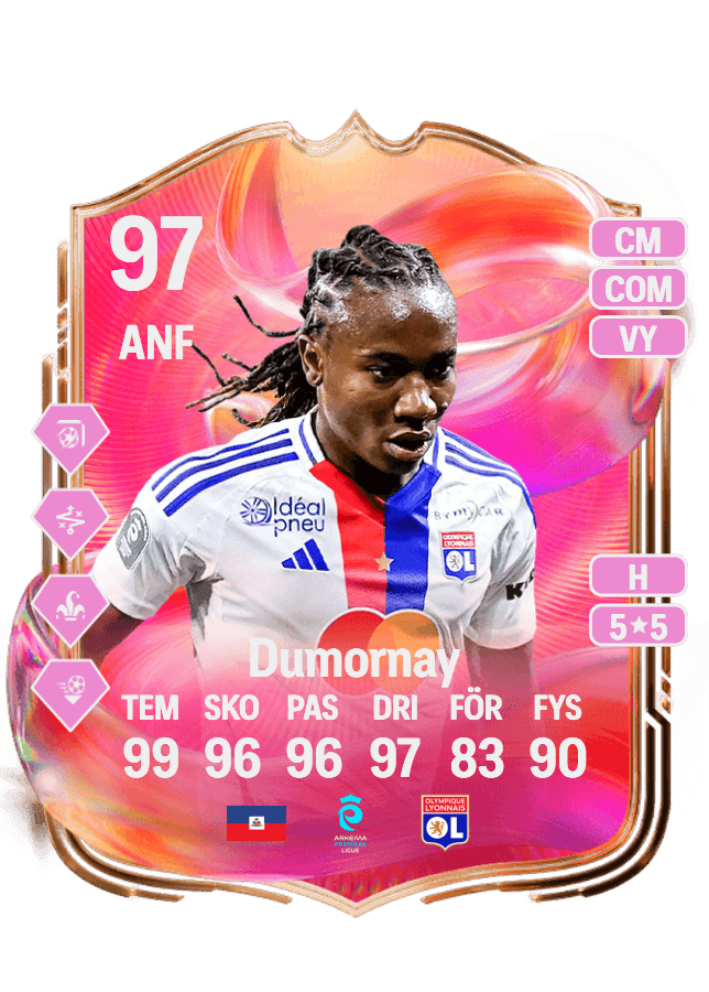 Melchie Dumornay card