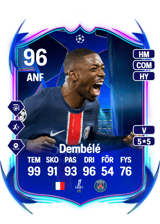 Ousmane Dembélé card