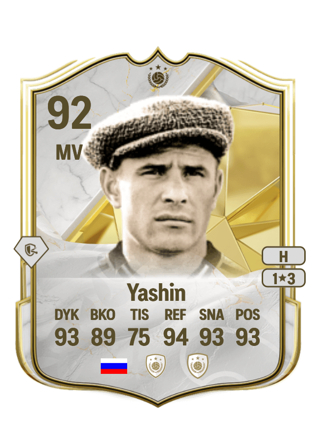 Lev Yashin card