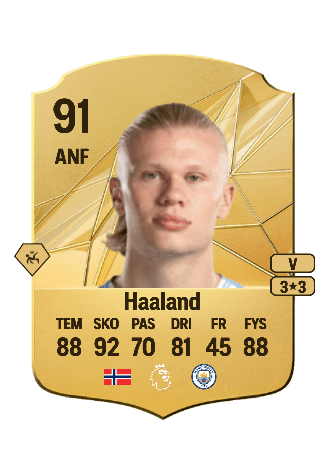Erling Haaland card