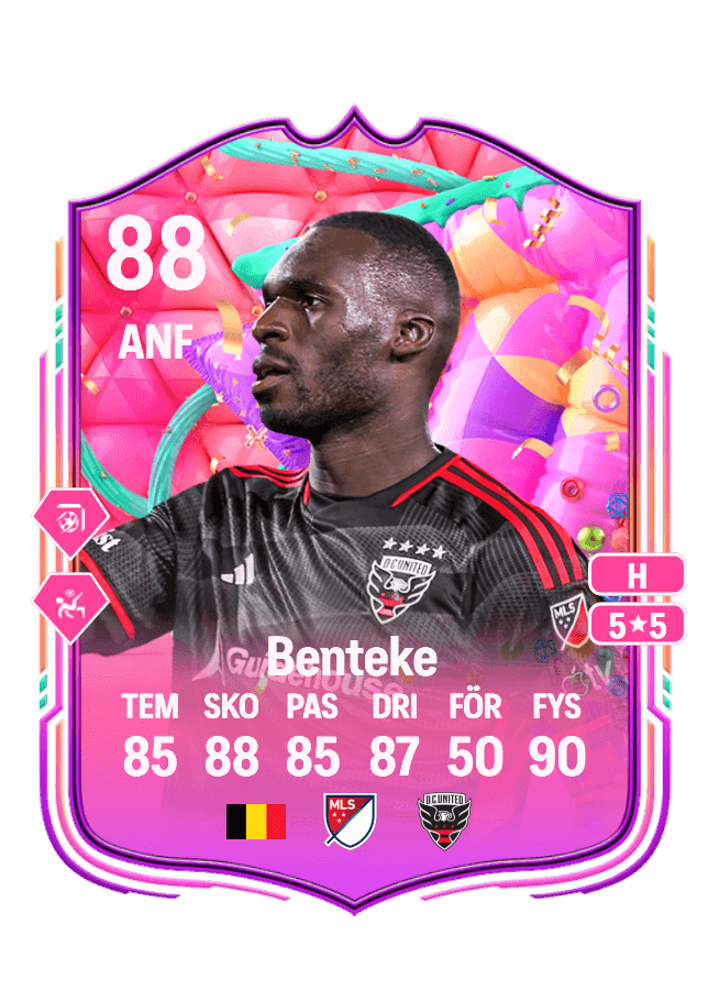 Christian Benteke card