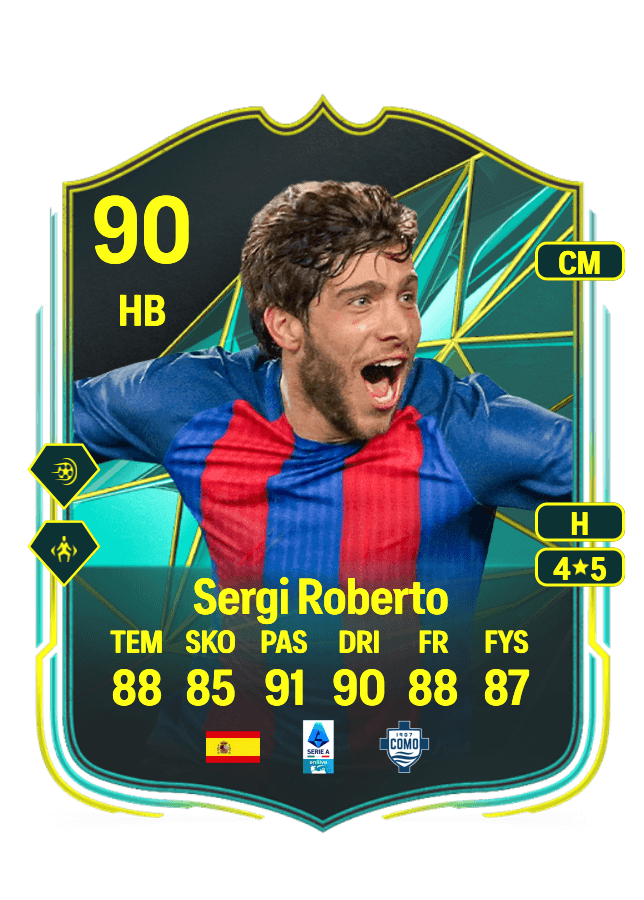 Sergi Roberto card