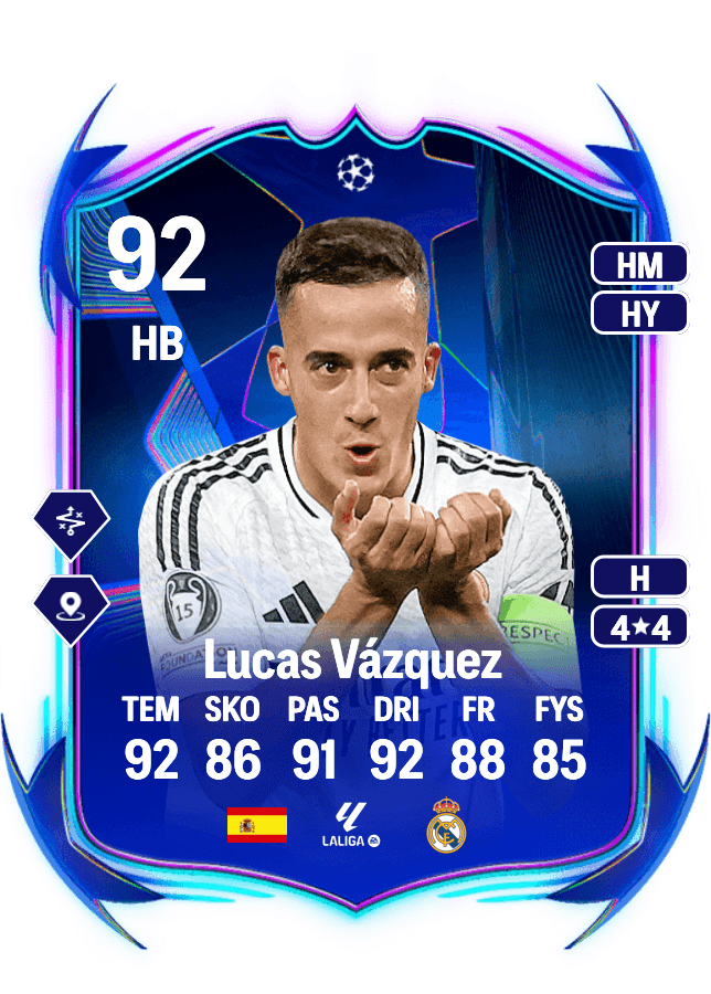 Lucas Vázquez card