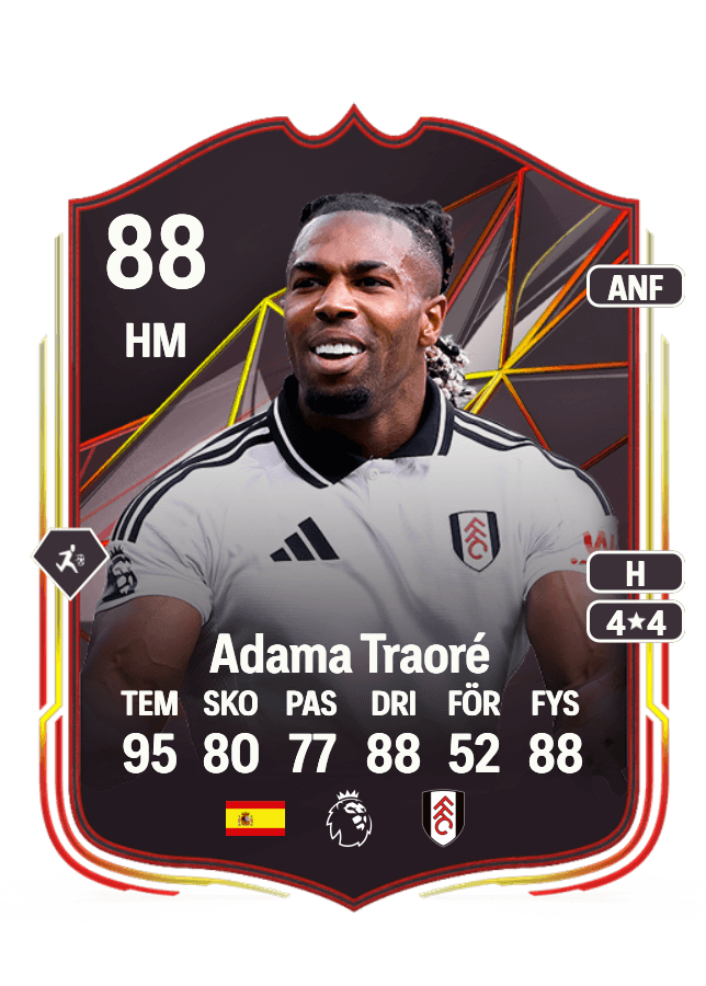 Adama Traoré card
