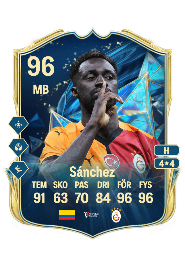 Davinson Sánchez card