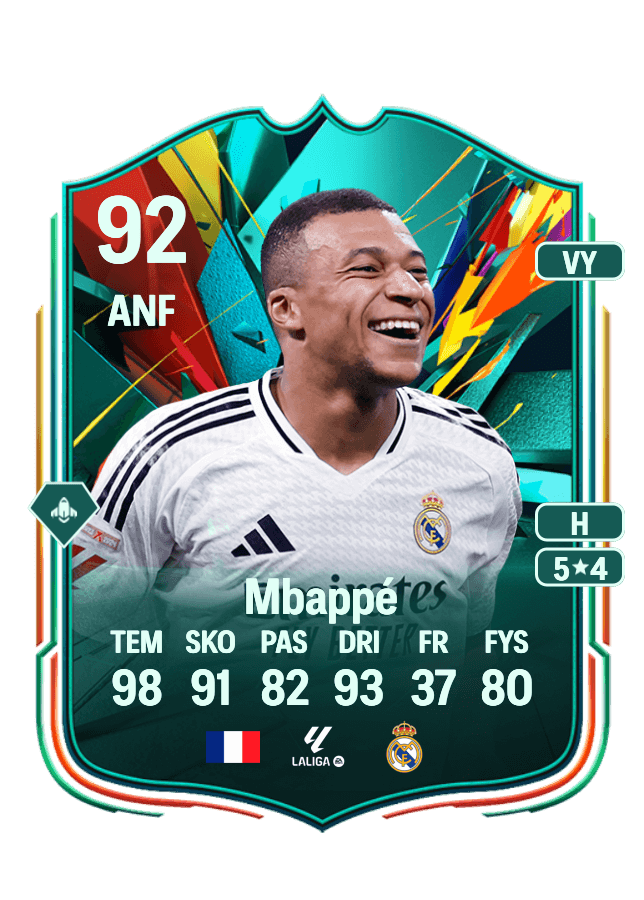 Kylian Mbappé card