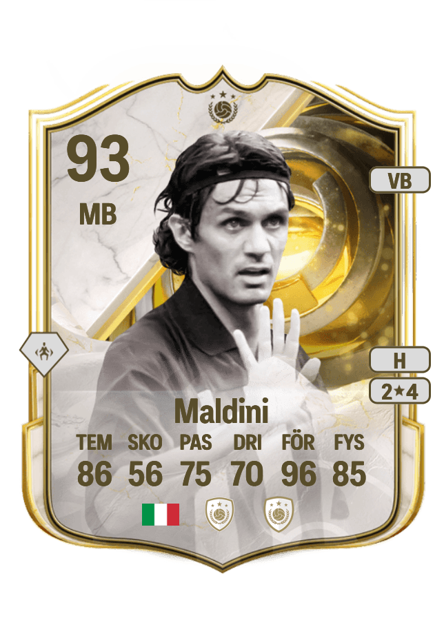 Paolo Maldini card