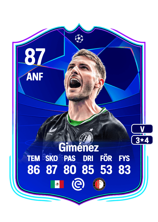 Santiago Giménez card
