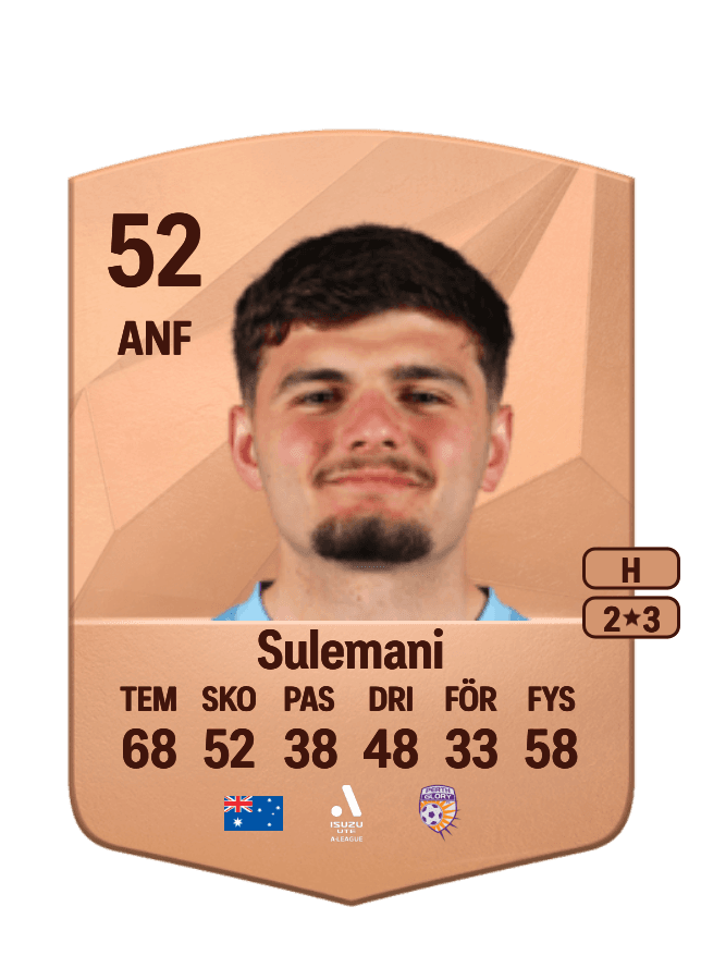 Arion Sulemani card