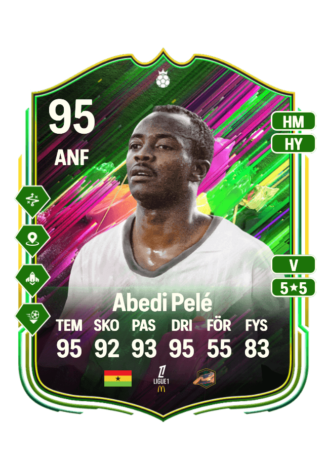 Abedi Pelé card