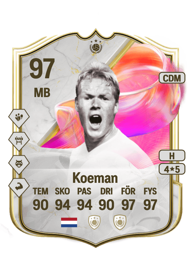 Ronald Koeman card