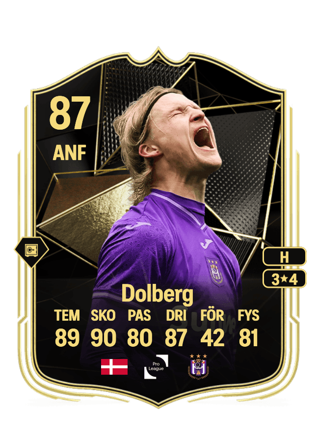 Kasper Dolberg card