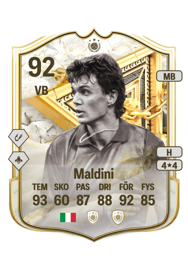 Paolo Maldini card